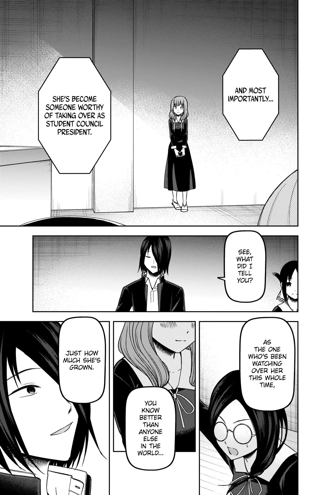 Kaguya-sama wa Kokurasetai - Tensai-tachi no Renai Zunousen Chapter 275 page 13 - Chapter 275