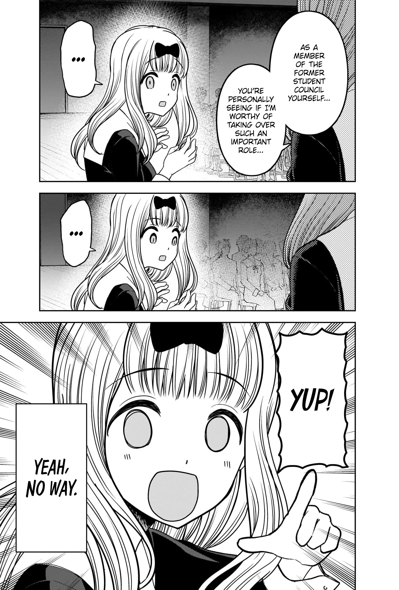 Kaguya-sama wa Kokurasetai - Tensai-tachi no Renai Zunousen Chapter 275 page 7 - Chapter 275