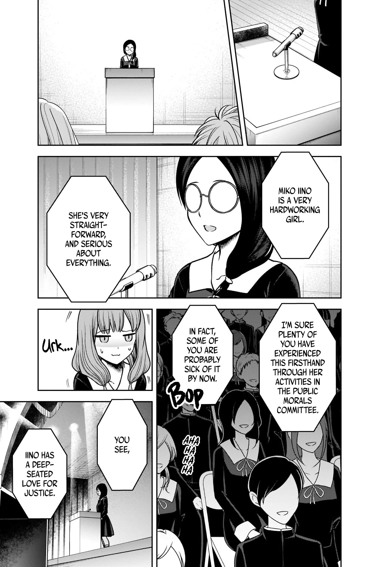 Kaguya-sama wa Kokurasetai - Tensai-tachi no Renai Zunousen Chapter 275 page 9 - Chapter 275