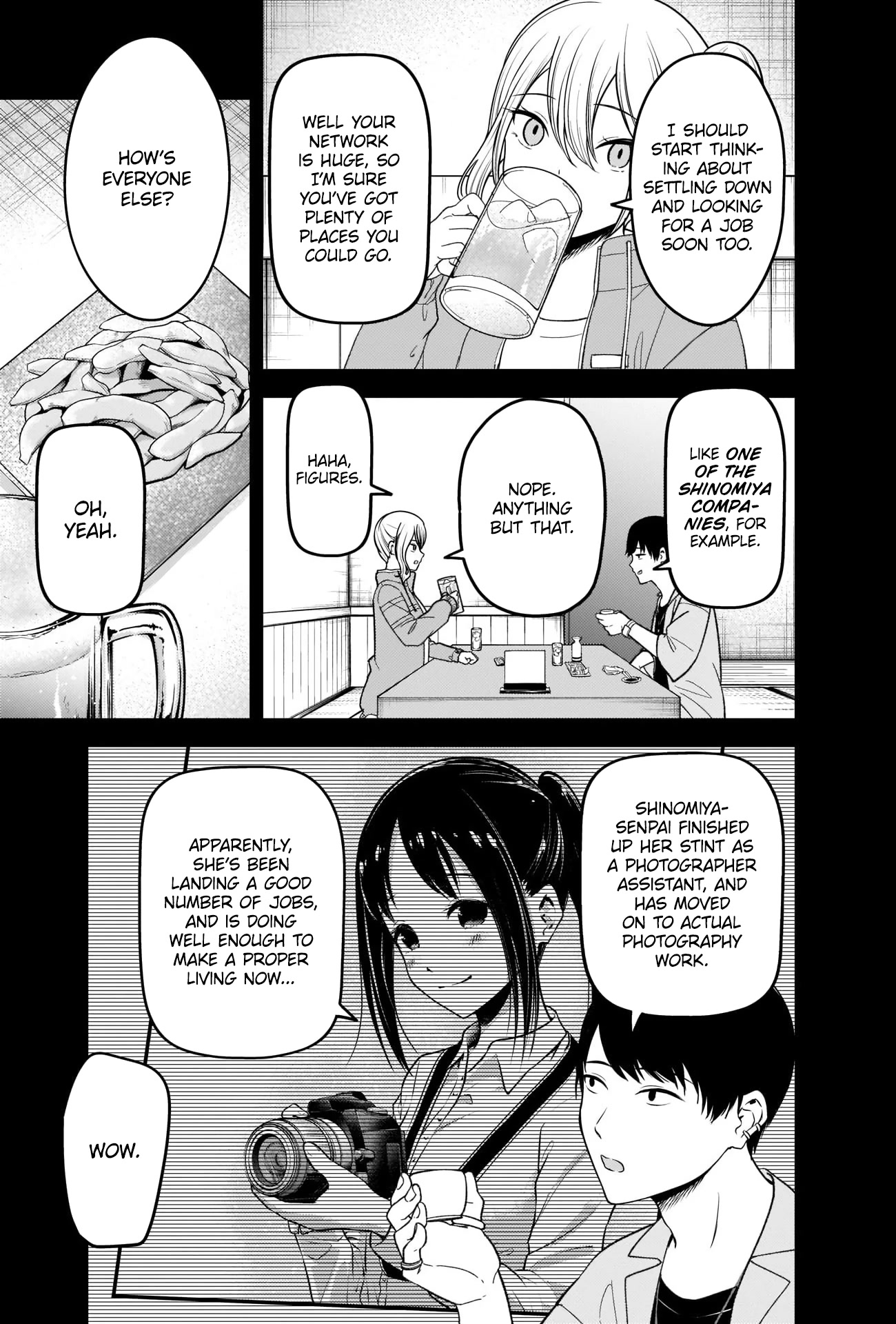 Kaguya-sama wa Kokurasetai - Tensai-tachi no Renai Zunousen Chapter 276 page 5 - Chapter 276