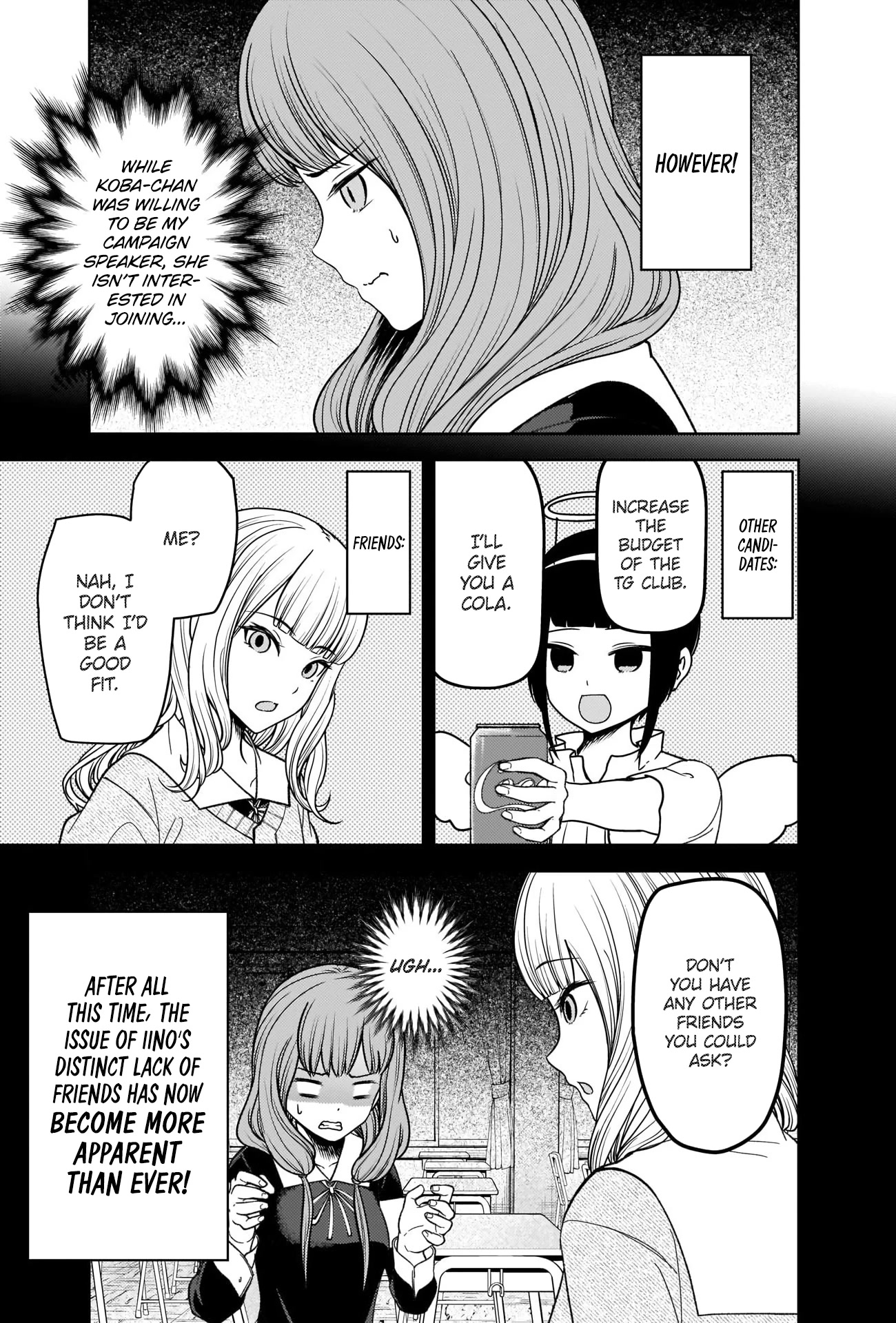 Kaguya-sama wa Kokurasetai - Tensai-tachi no Renai Zunousen Chapter 277 page 3 - Chapter 277