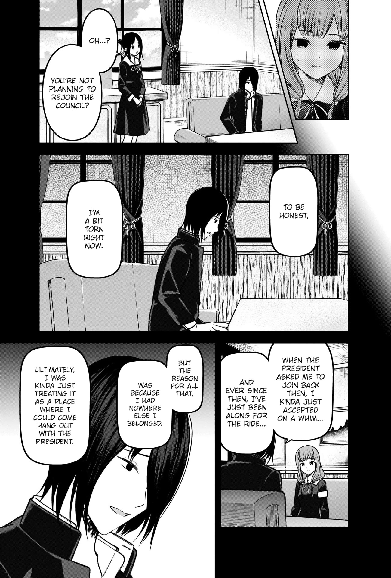 Kaguya-sama wa Kokurasetai - Tensai-tachi no Renai Zunousen Chapter 277 page 5 - Chapter 277