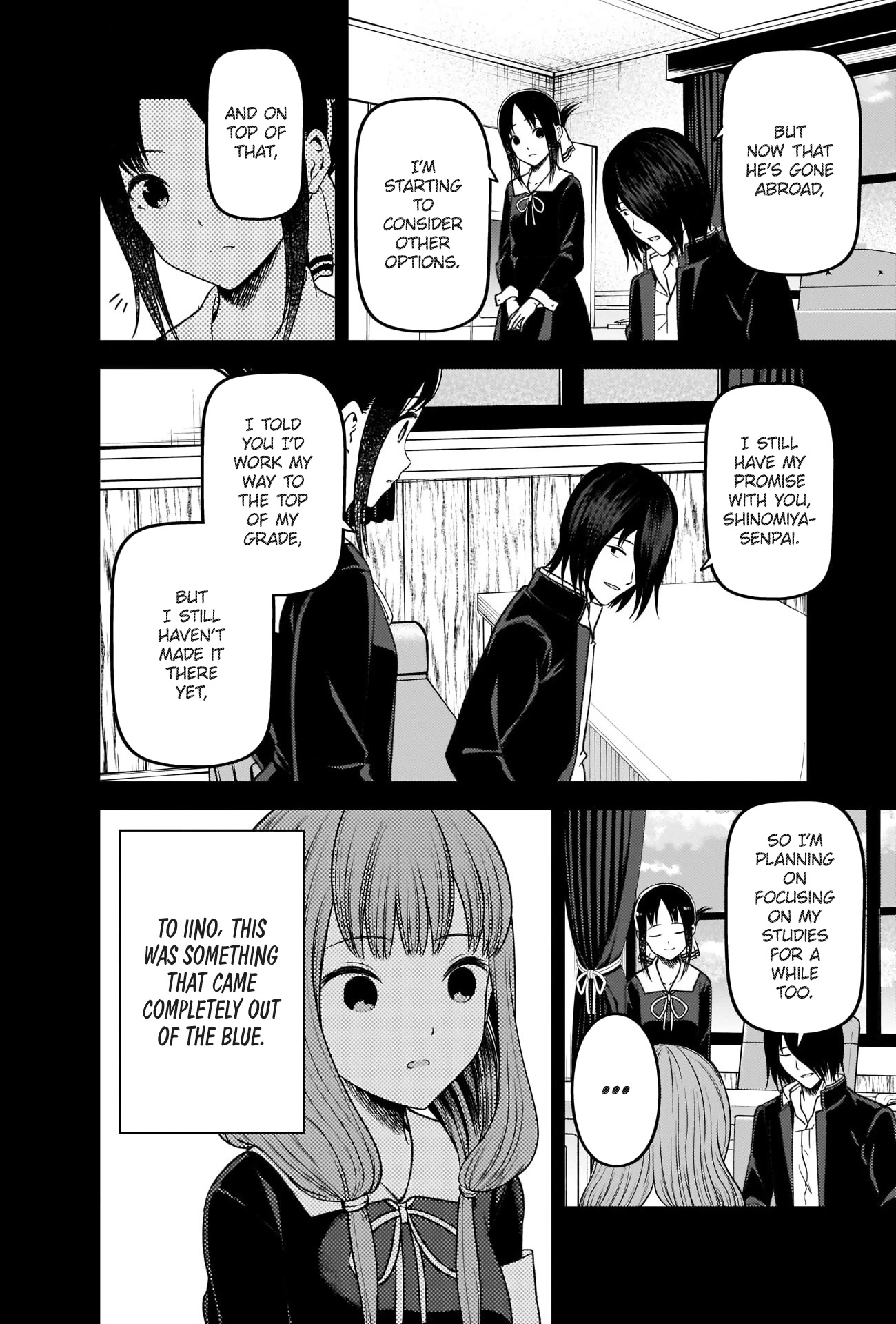 Kaguya-sama wa Kokurasetai - Tensai-tachi no Renai Zunousen Chapter 277 page 6 - Chapter 277
