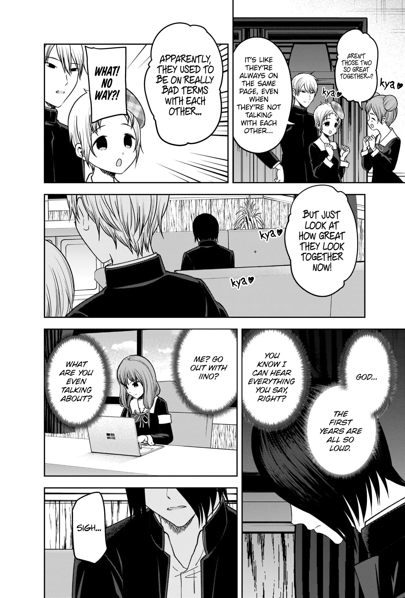 Kaguya-sama wa Kokurasetai - Tensai-tachi no Renai Zunousen Chapter 278 page 11 - Chapter 278