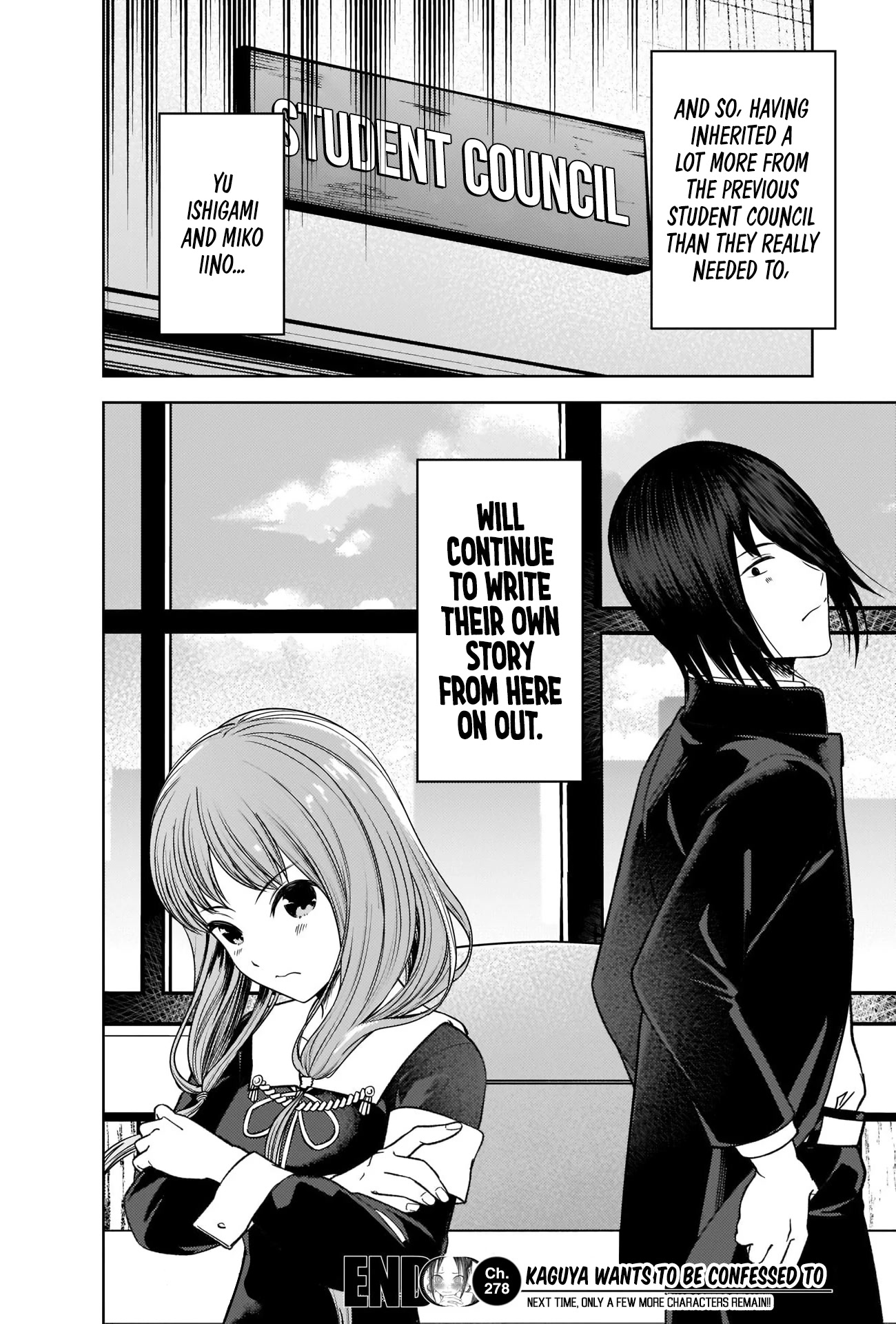 Kaguya-sama wa Kokurasetai - Tensai-tachi no Renai Zunousen Chapter 278 page 19 - Chapter 278