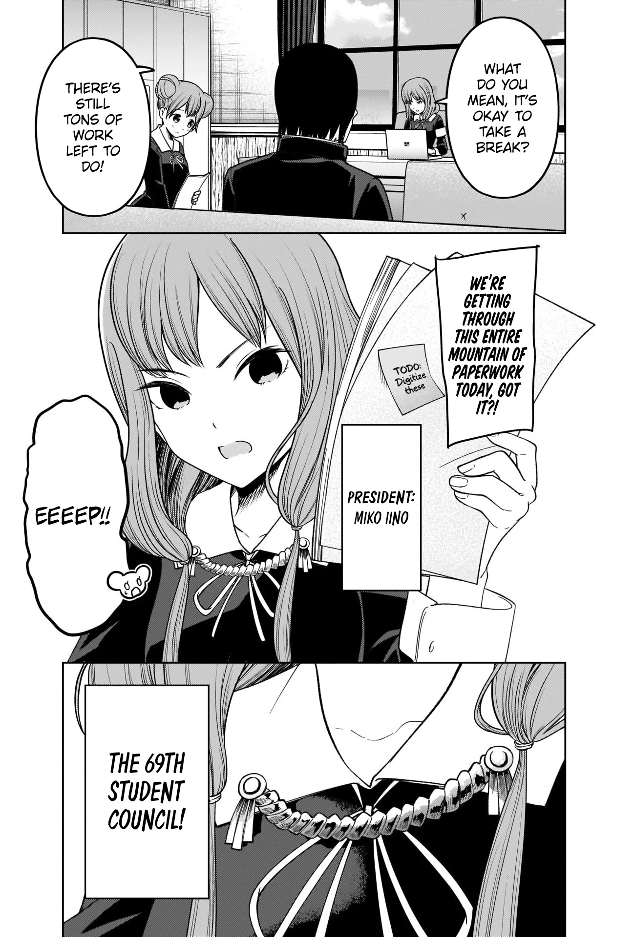Kaguya-sama wa Kokurasetai - Tensai-tachi no Renai Zunousen Chapter 278 page 6 - Chapter 278