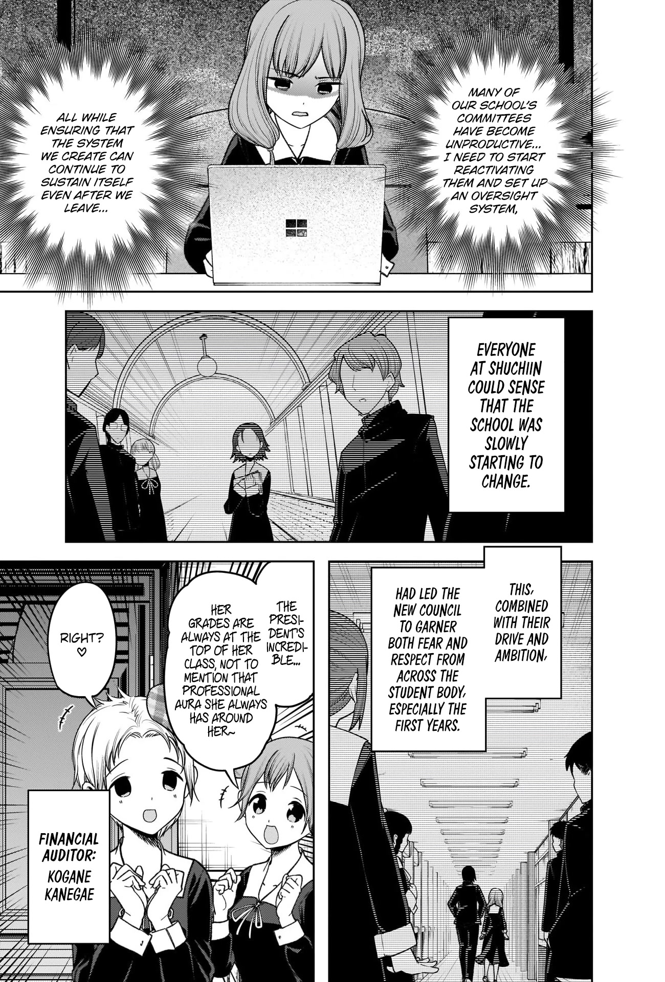 Kaguya-sama wa Kokurasetai - Tensai-tachi no Renai Zunousen Chapter 278 page 8 - Chapter 278