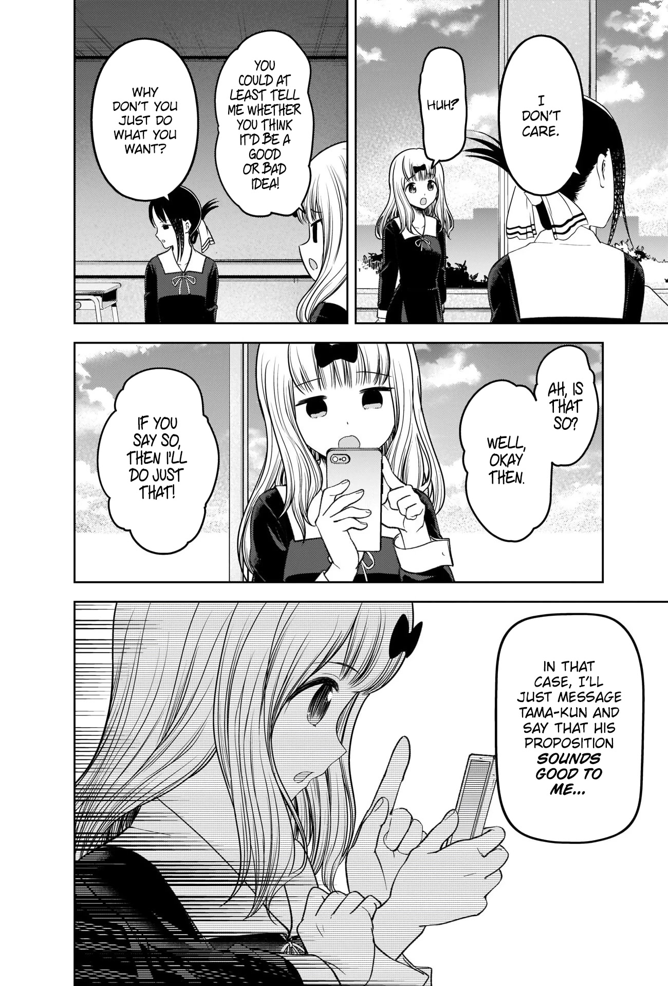 Kaguya-sama wa Kokurasetai - Tensai-tachi no Renai Zunousen Chapter 279 page 12 - Chapter 279