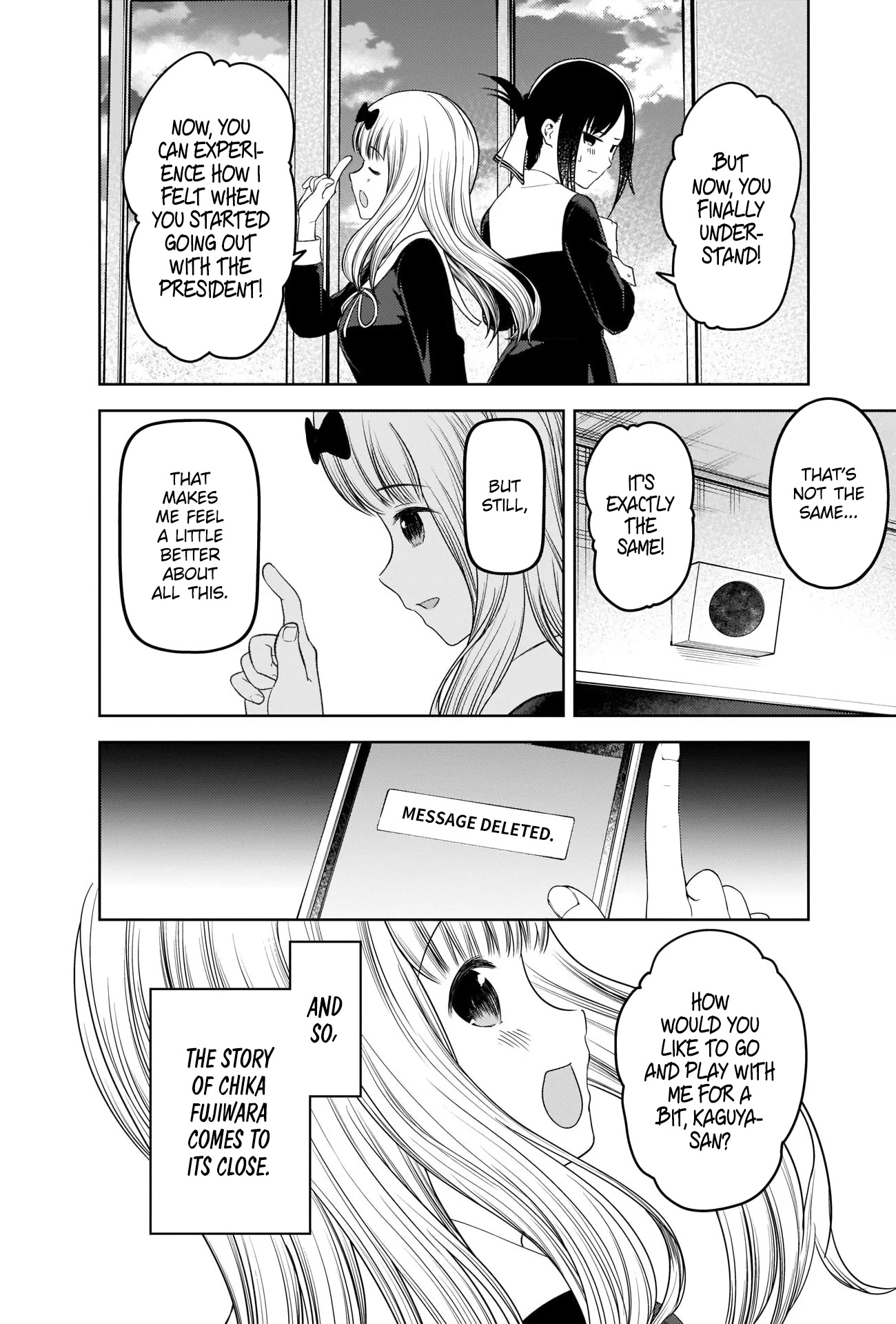 Kaguya-sama wa Kokurasetai - Tensai-tachi no Renai Zunousen Chapter 279 page 16 - Chapter 279