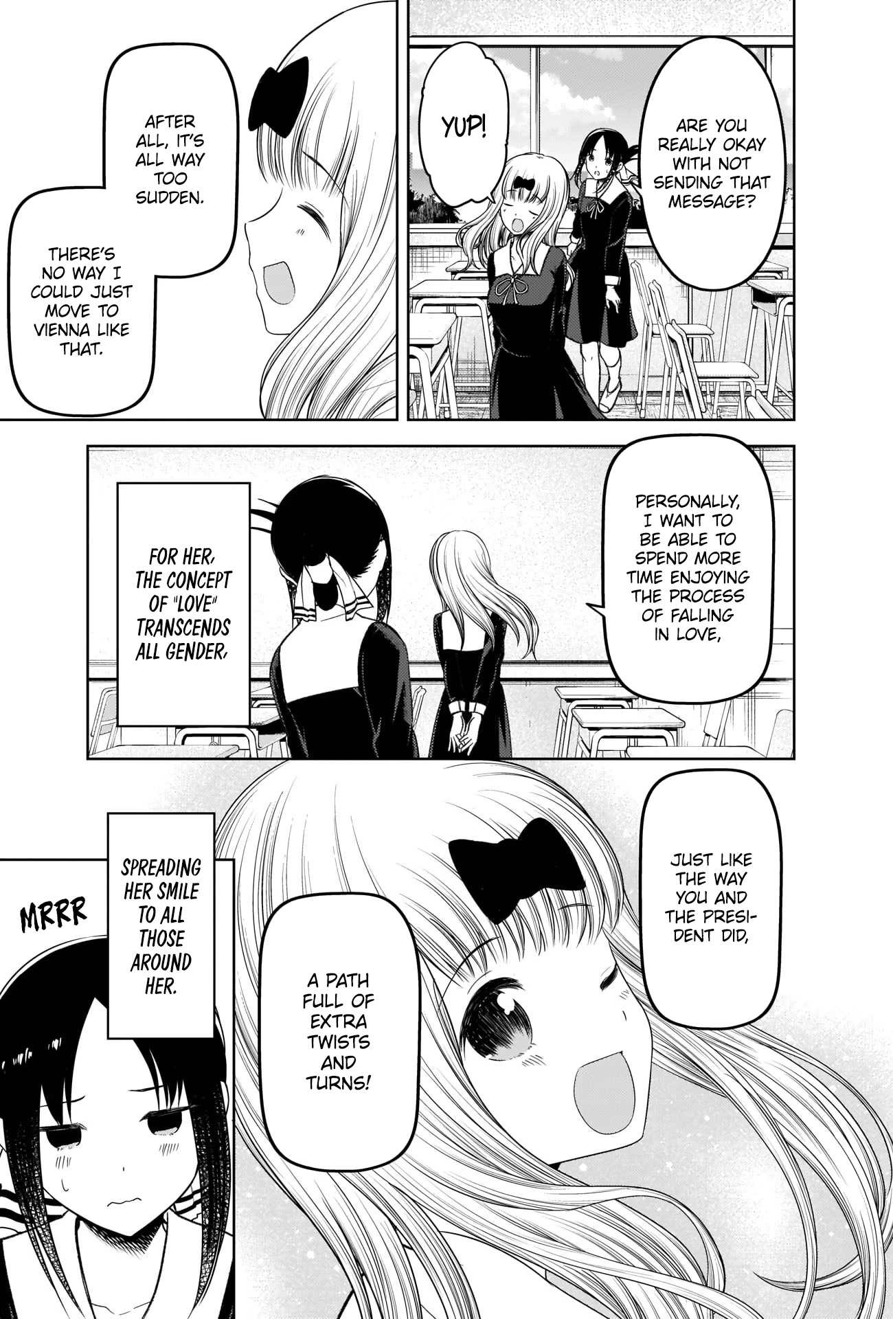 Kaguya-sama wa Kokurasetai - Tensai-tachi no Renai Zunousen Chapter 279 page 17 - Chapter 279