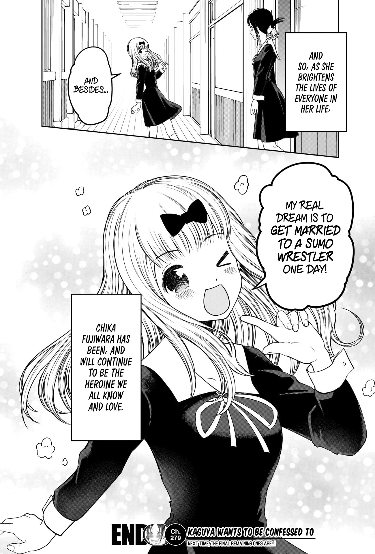 Kaguya-sama wa Kokurasetai - Tensai-tachi no Renai Zunousen Chapter 279 page 18 - Chapter 279