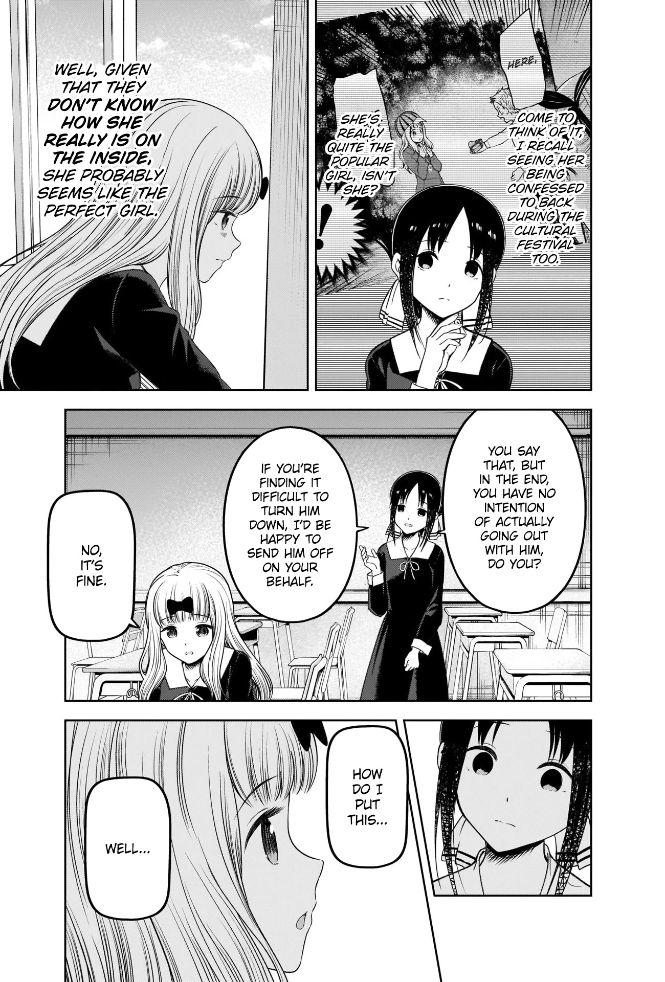 Kaguya-sama wa Kokurasetai - Tensai-tachi no Renai Zunousen Chapter 279 page 3 - Chapter 279