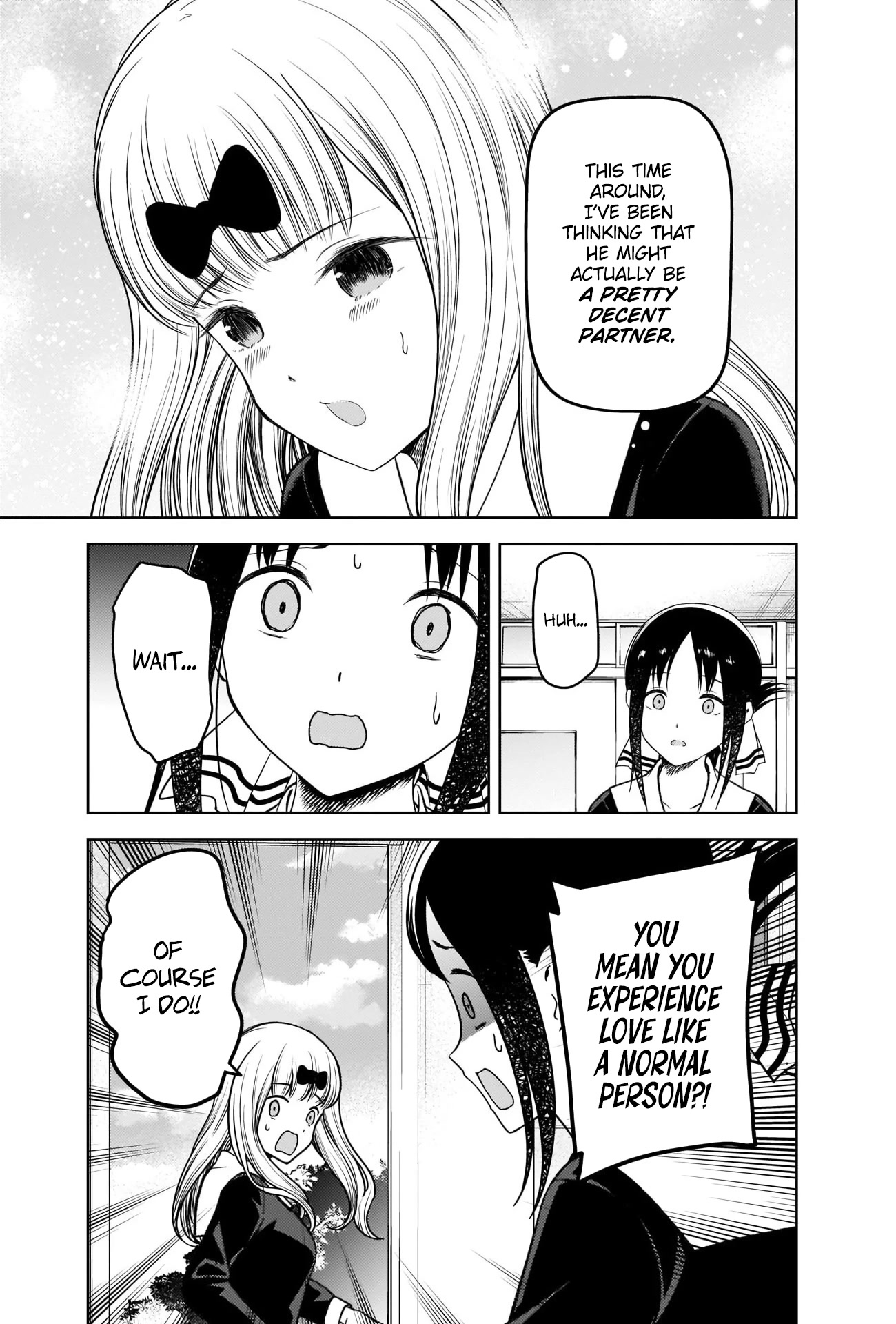 Kaguya-sama wa Kokurasetai - Tensai-tachi no Renai Zunousen Chapter 279 page 5 - Chapter 279