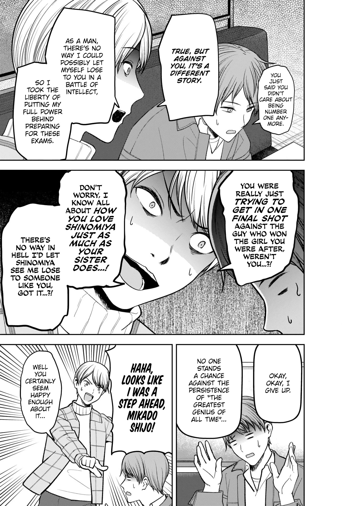 Kaguya-sama wa Kokurasetai - Tensai-tachi no Renai Zunousen Chapter 280 page 17 - Chapter 280