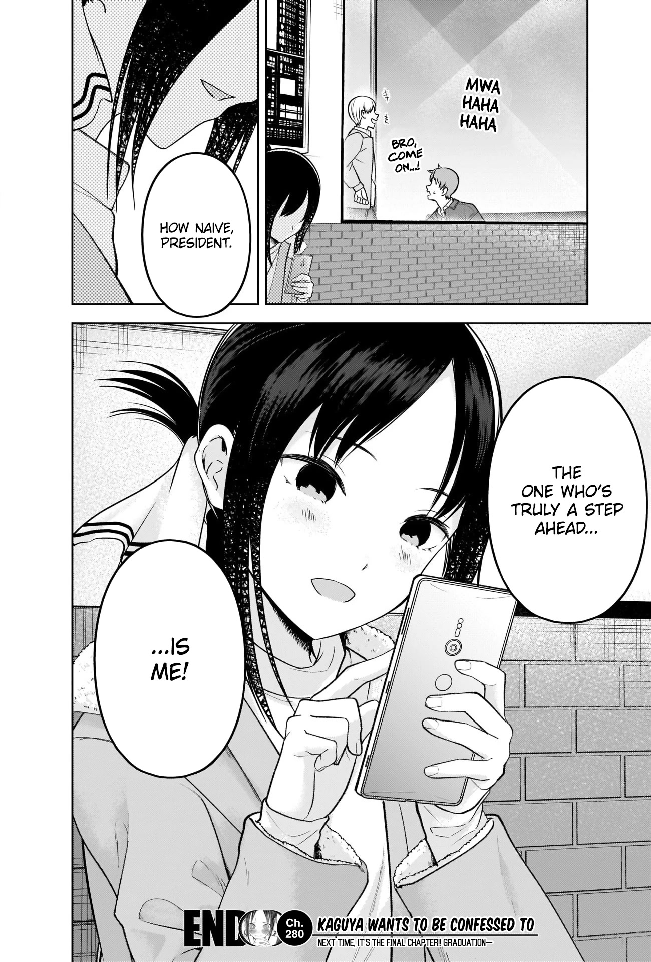 Kaguya-sama wa Kokurasetai - Tensai-tachi no Renai Zunousen Chapter 280 page 18 - Chapter 280