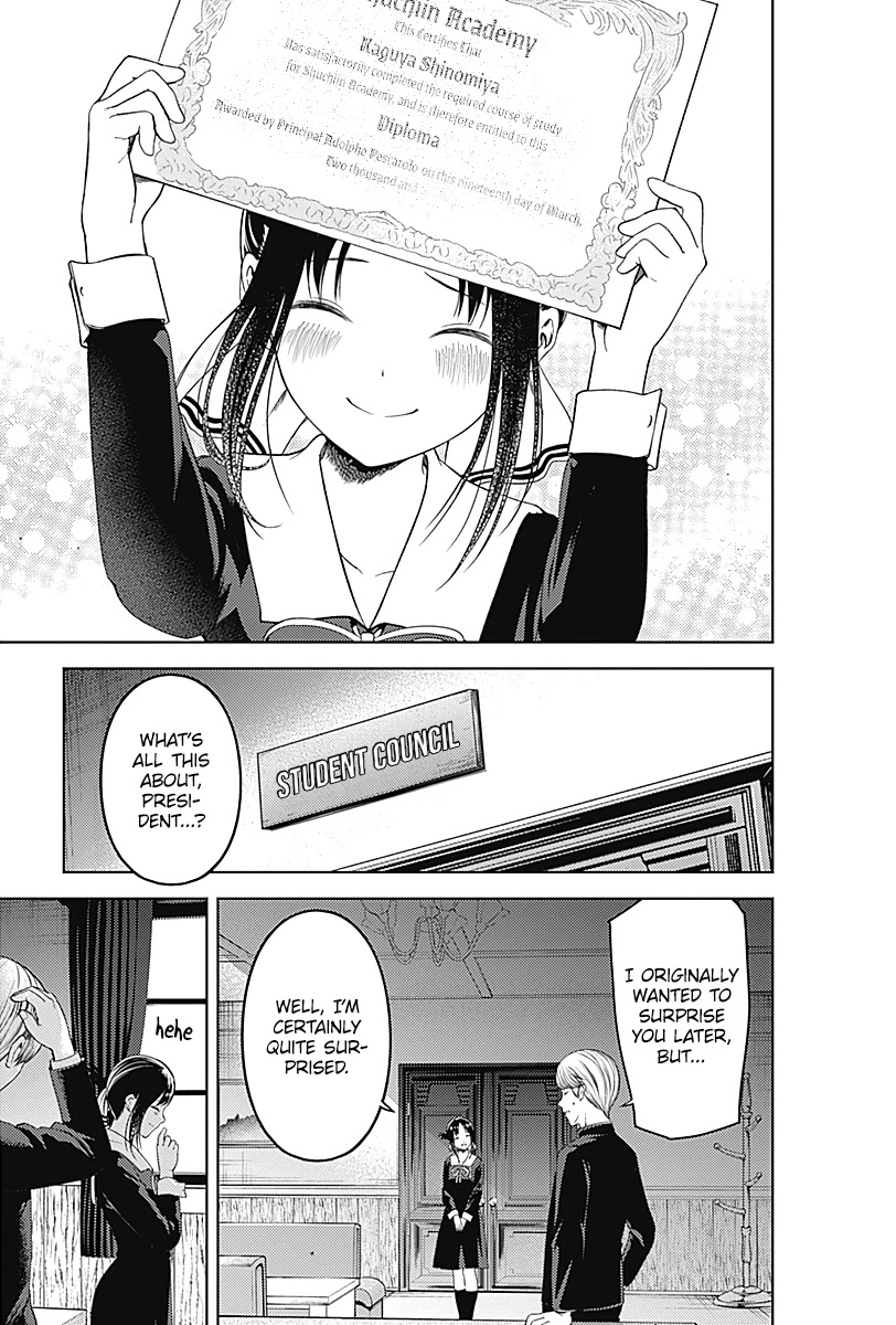 Kaguya-sama wa Kokurasetai - Tensai-tachi no Renai Zunousen Chapter 281 page 10 - Chapter 281 [END]