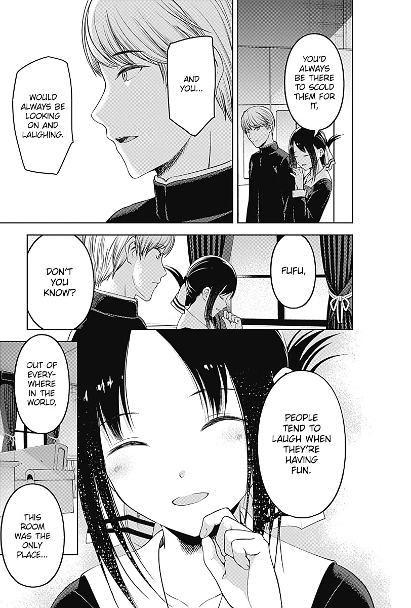 Kaguya-sama wa Kokurasetai - Tensai-tachi no Renai Zunousen Chapter 281 page 12 - Chapter 281 [END]