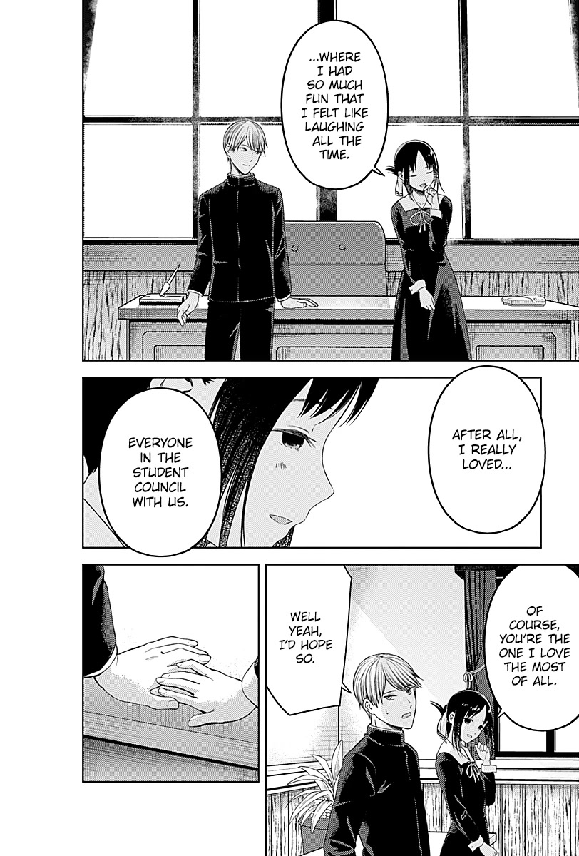 Kaguya-sama wa Kokurasetai - Tensai-tachi no Renai Zunousen Chapter 281 page 13 - Chapter 281 [END]