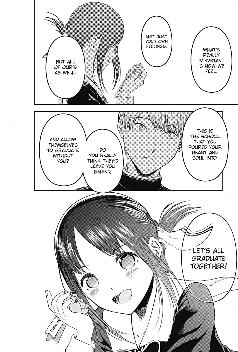 Kaguya-sama wa Kokurasetai - Tensai-tachi no Renai Zunousen Chapter 281 page 17 - Chapter 281 [END]