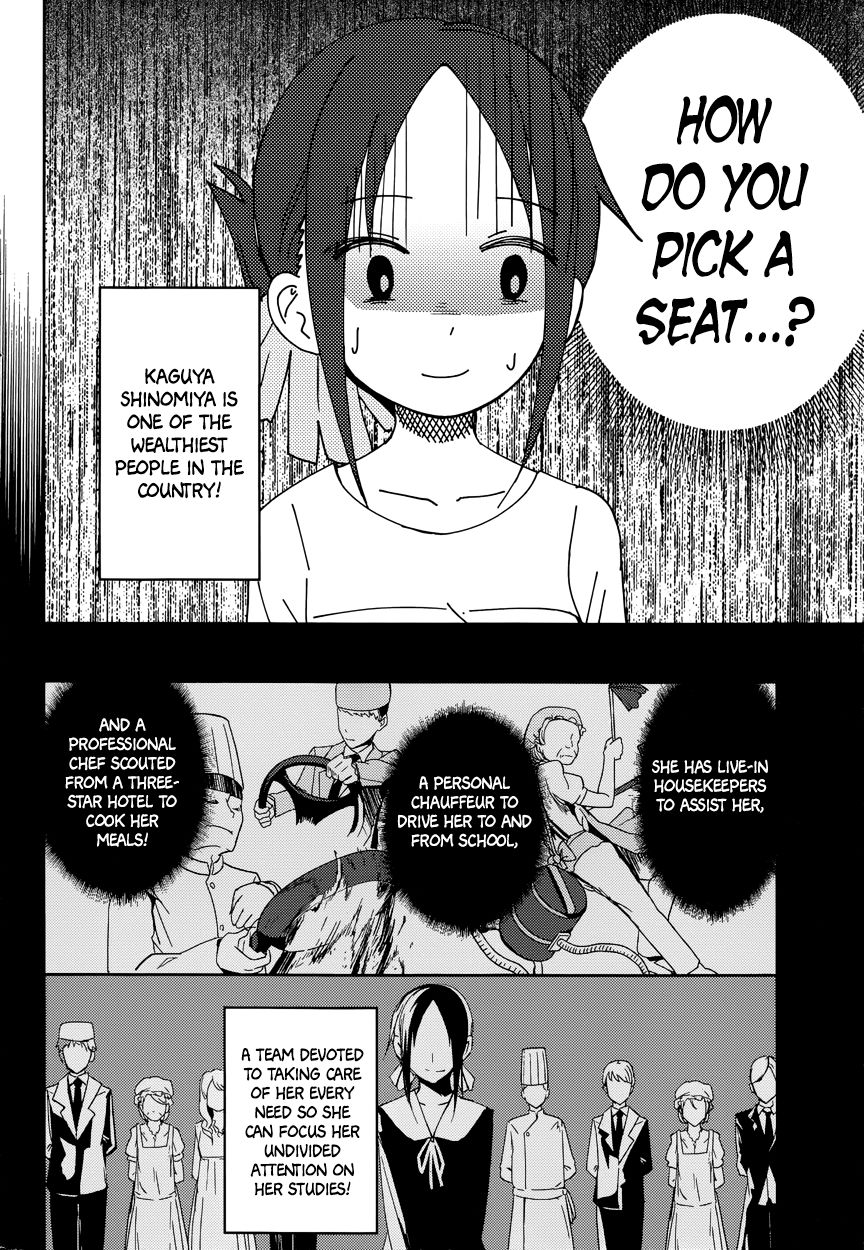 Kaguya-sama wa Kokurasetai - Tensai-tachi no Renai Zunousen Chapter 3 page 10 - Chapter 3 : Kaguya Doesn't Know Much