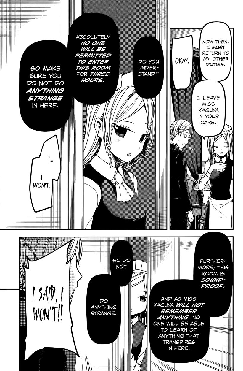 Kaguya-sama wa Kokurasetai - Tensai-tachi no Renai Zunousen Chapter 35 page 9 - Chapter 35 : Regarding Kaguya Shinomiya, Part 1