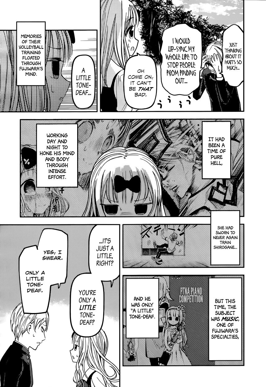 Kaguya-sama wa Kokurasetai - Tensai-tachi no Renai Zunousen Chapter 36 page 6 - Chapter 36 : Miyuki Shirogane Wants to Sing