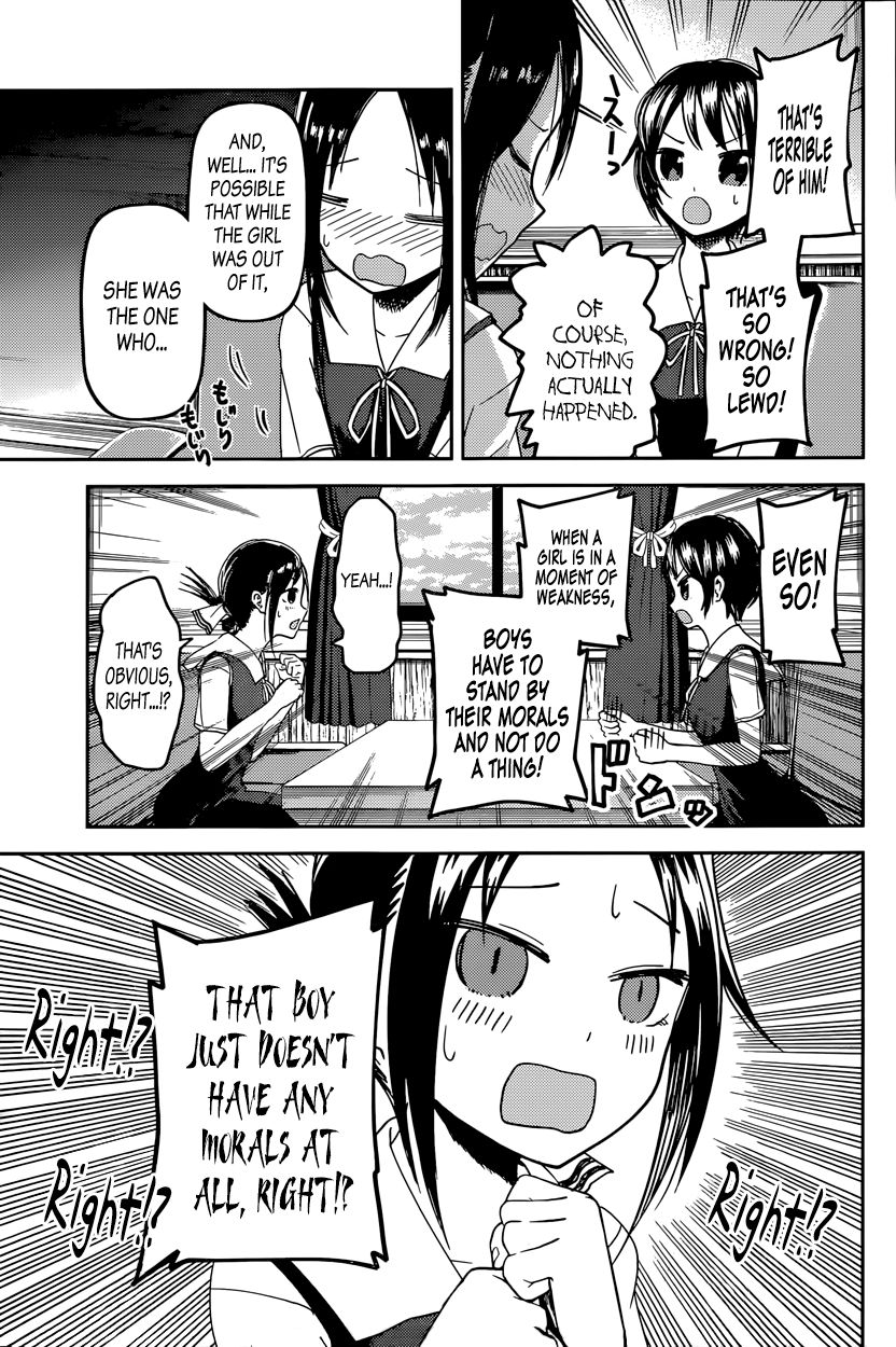 Kaguya-sama wa Kokurasetai - Tensai-tachi no Renai Zunousen Chapter 38 page 5 - Chapter 38 : Kaguya Wants to Forgive