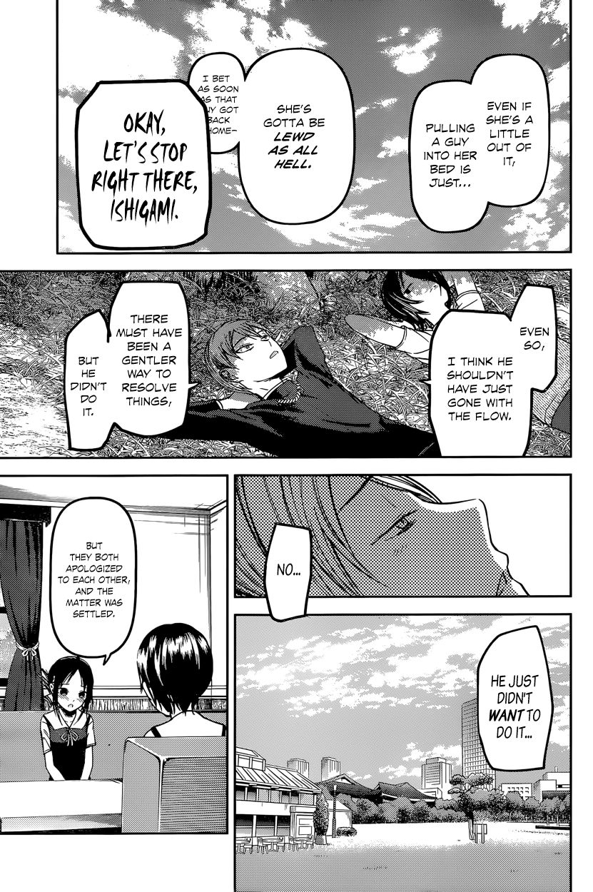 Kaguya-sama wa Kokurasetai - Tensai-tachi no Renai Zunousen Chapter 38 page 7 - Chapter 38 : Kaguya Wants to Forgive