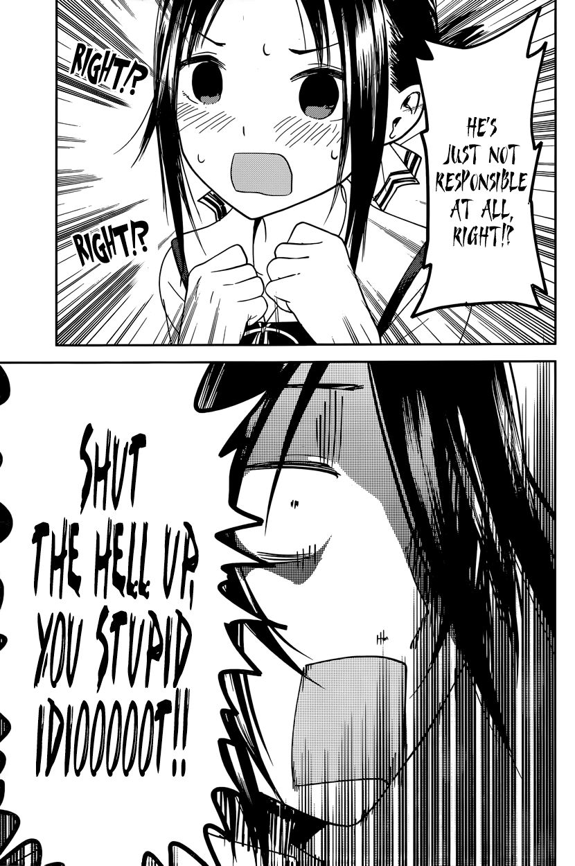 Kaguya-sama wa Kokurasetai - Tensai-tachi no Renai Zunousen Chapter 38 page 9 - Chapter 38 : Kaguya Wants to Forgive