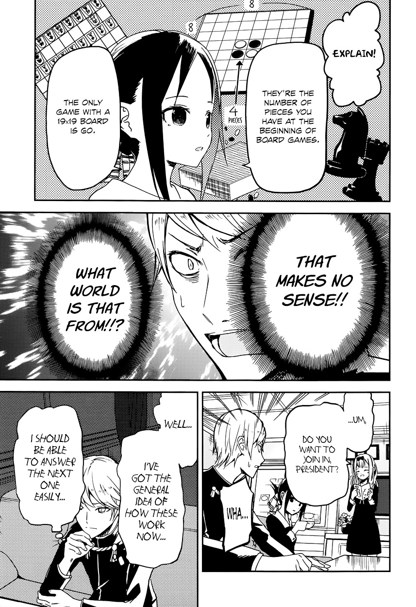 Kaguya-sama wa Kokurasetai - Tensai-tachi no Renai Zunousen Chapter 4 page 8 - Chapter 4 : Miyuki Shirogane Wants to Answer