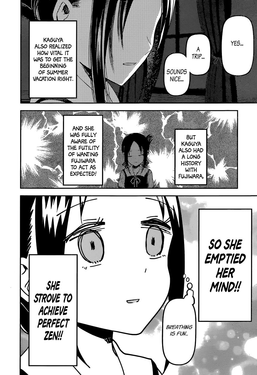 Kaguya-sama wa Kokurasetai - Tensai-tachi no Renai Zunousen Chapter 40 page 10 - Chapter 40 : Miyuki Shirogane Wants to Go on a Trip