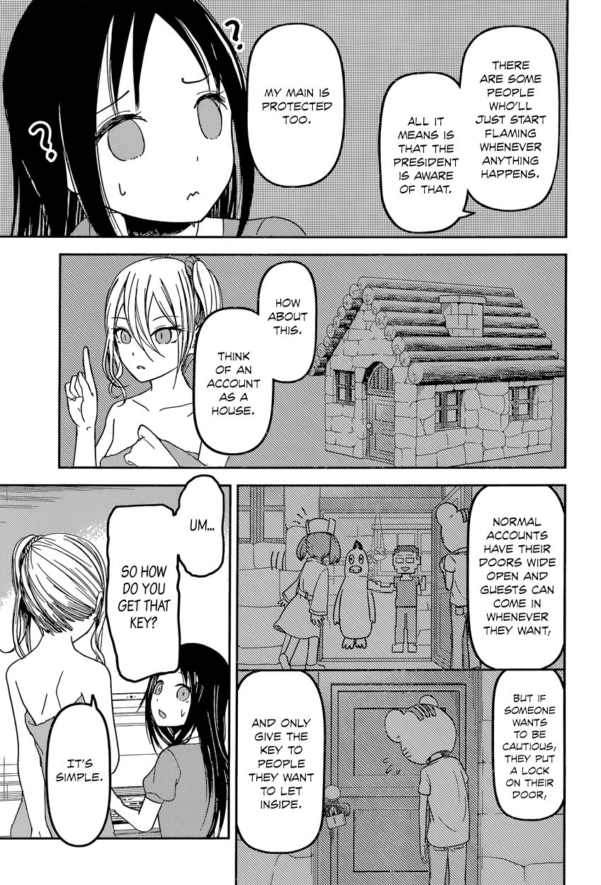 Kaguya-sama wa Kokurasetai - Tensai-tachi no Renai Zunousen Chapter 42 page 11 - Chapter 42 : Ai Hayasaka Wants to Soak