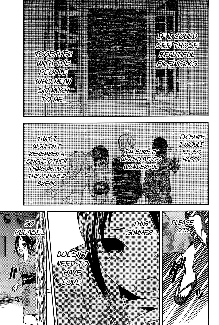 Kaguya-sama wa Kokurasetai - Tensai-tachi no Renai Zunousen Chapter 45 page 9 - Chapter 45 : I Can't Hear the Fireworks, Part 2