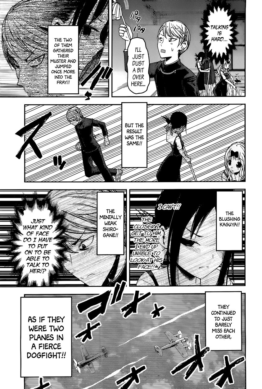 Kaguya-sama wa Kokurasetai - Tensai-tachi no Renai Zunousen Chapter 46 page 9 - Chapter 46 : Kaguya Doesn't Want to Avoid
