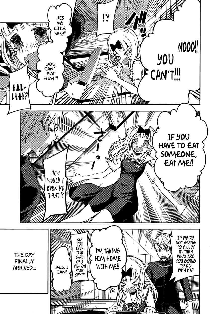 Kaguya-sama wa Kokurasetai - Tensai-tachi no Renai Zunousen Chapter 49 page 17 - Chapter 49 : Miyuki Shirogane Wants to Prepare