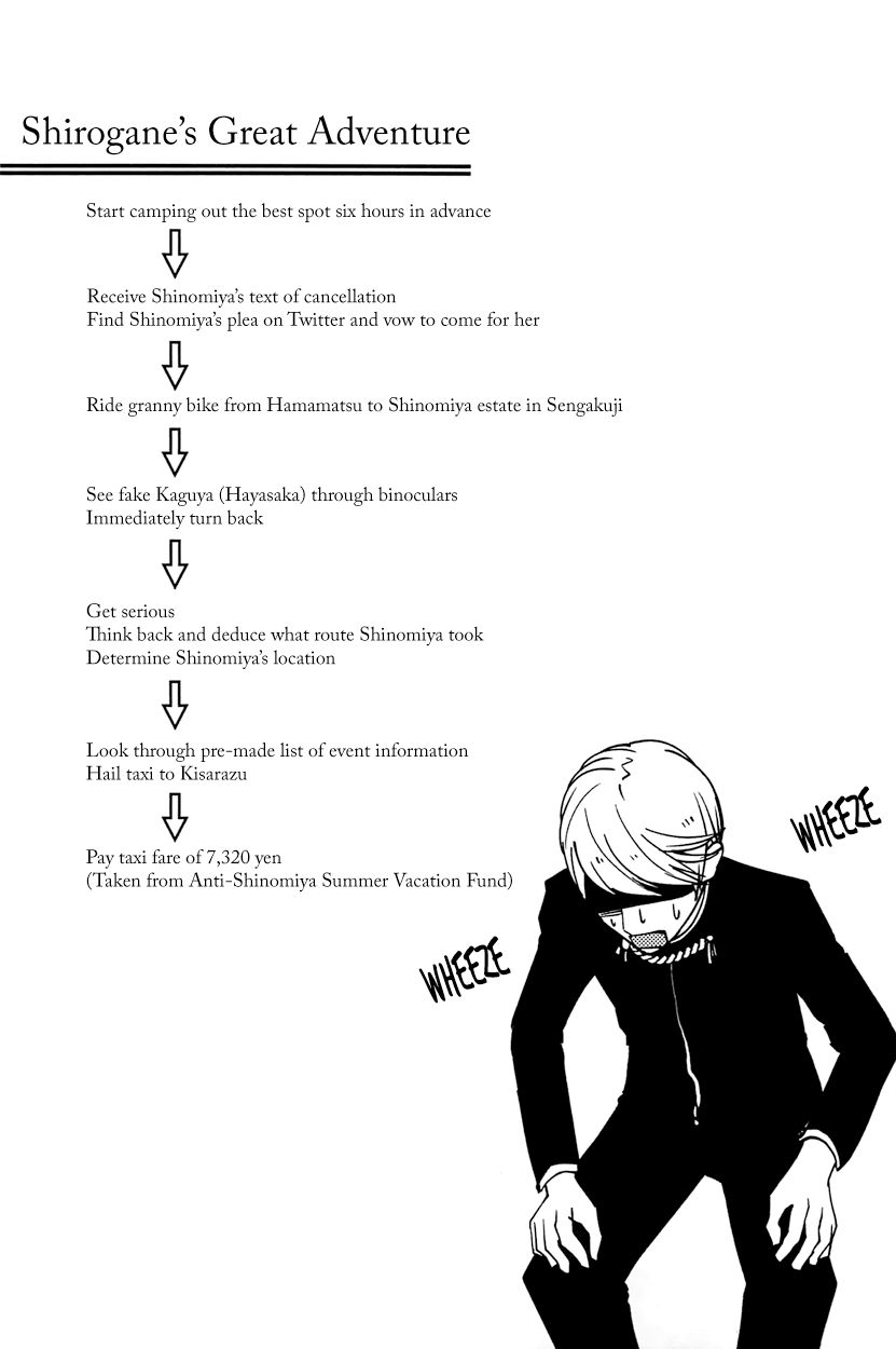 Kaguya-sama wa Kokurasetai - Tensai-tachi no Renai Zunousen Chapter 50.5 page 5 - Chapter 50.5 : Volume 5 Extras