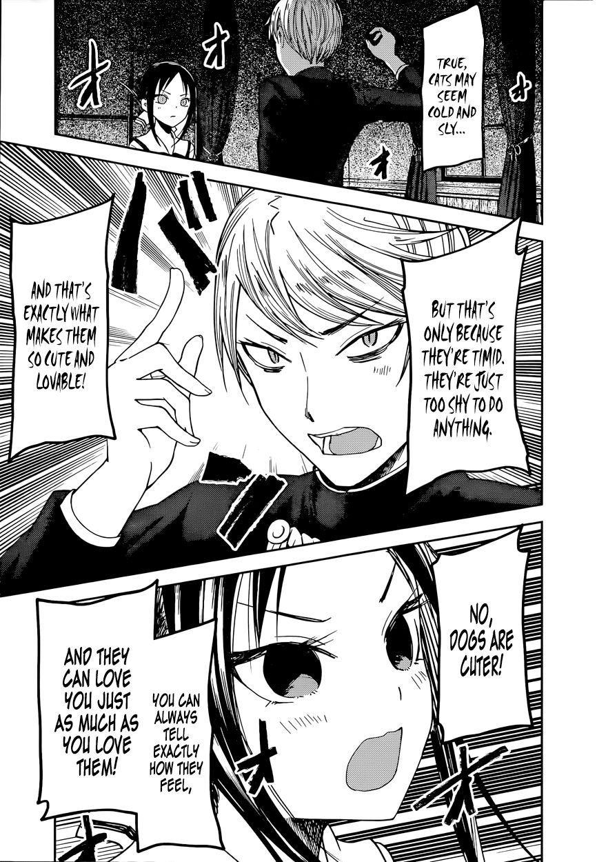 Kaguya-sama wa Kokurasetai - Tensai-tachi no Renai Zunousen Chapter 50 page 14 - Chapter 50 : Nagisa Kashiwagi Can't Watch