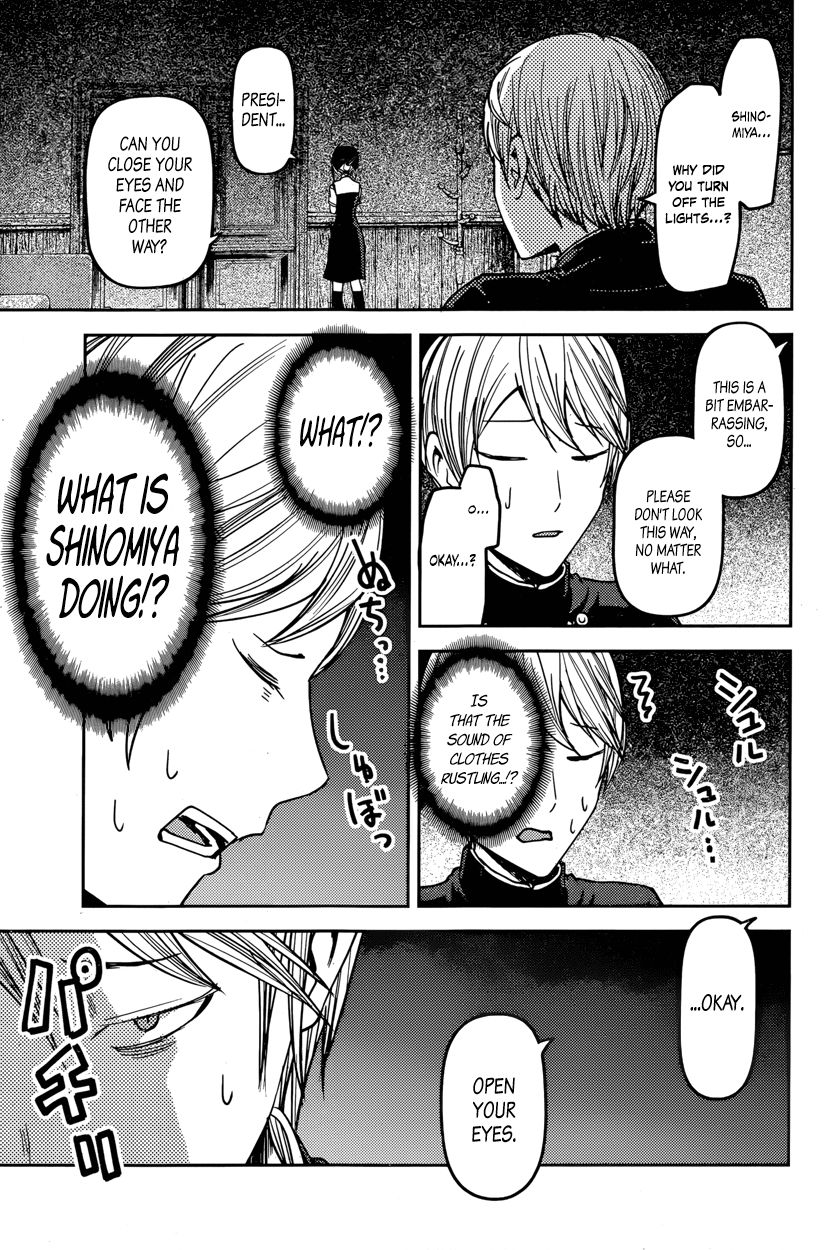 Kaguya-sama wa Kokurasetai - Tensai-tachi no Renai Zunousen Chapter 53 page 15 - Chapter 53 : Kaguya Wants to Give