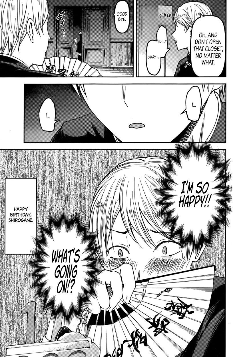Kaguya-sama wa Kokurasetai - Tensai-tachi no Renai Zunousen Chapter 53 page 17 - Chapter 53 : Kaguya Wants to Give
