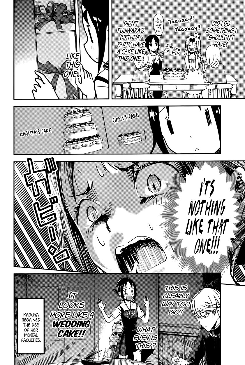Kaguya-sama wa Kokurasetai - Tensai-tachi no Renai Zunousen Chapter 53 page 4 - Chapter 53 : Kaguya Wants to Give