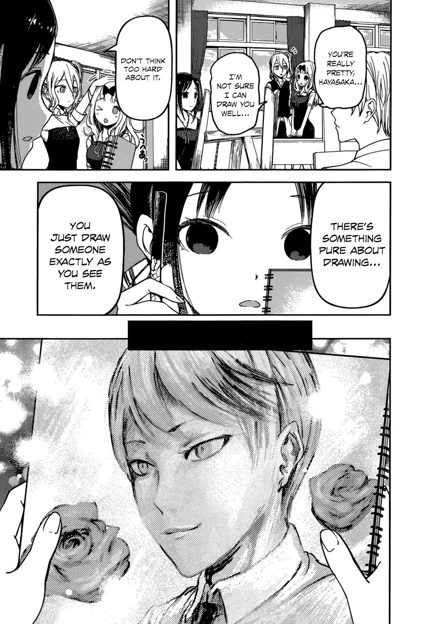 Kaguya-sama wa Kokurasetai - Tensai-tachi no Renai Zunousen Chapter 62 page 5 - Chapter 62 : Miyuki Shirogane Wants to Draw