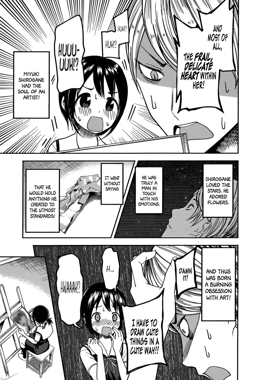 Kaguya-sama wa Kokurasetai - Tensai-tachi no Renai Zunousen Chapter 62 page 9 - Chapter 62 : Miyuki Shirogane Wants to Draw