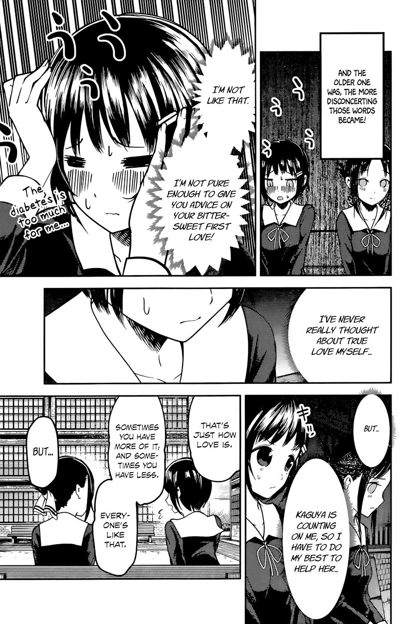 Kaguya-sama wa Kokurasetai - Tensai-tachi no Renai Zunousen Chapter 64 page 7 - Chapter 64 : Nagisa Kashiwagi Wants to Console