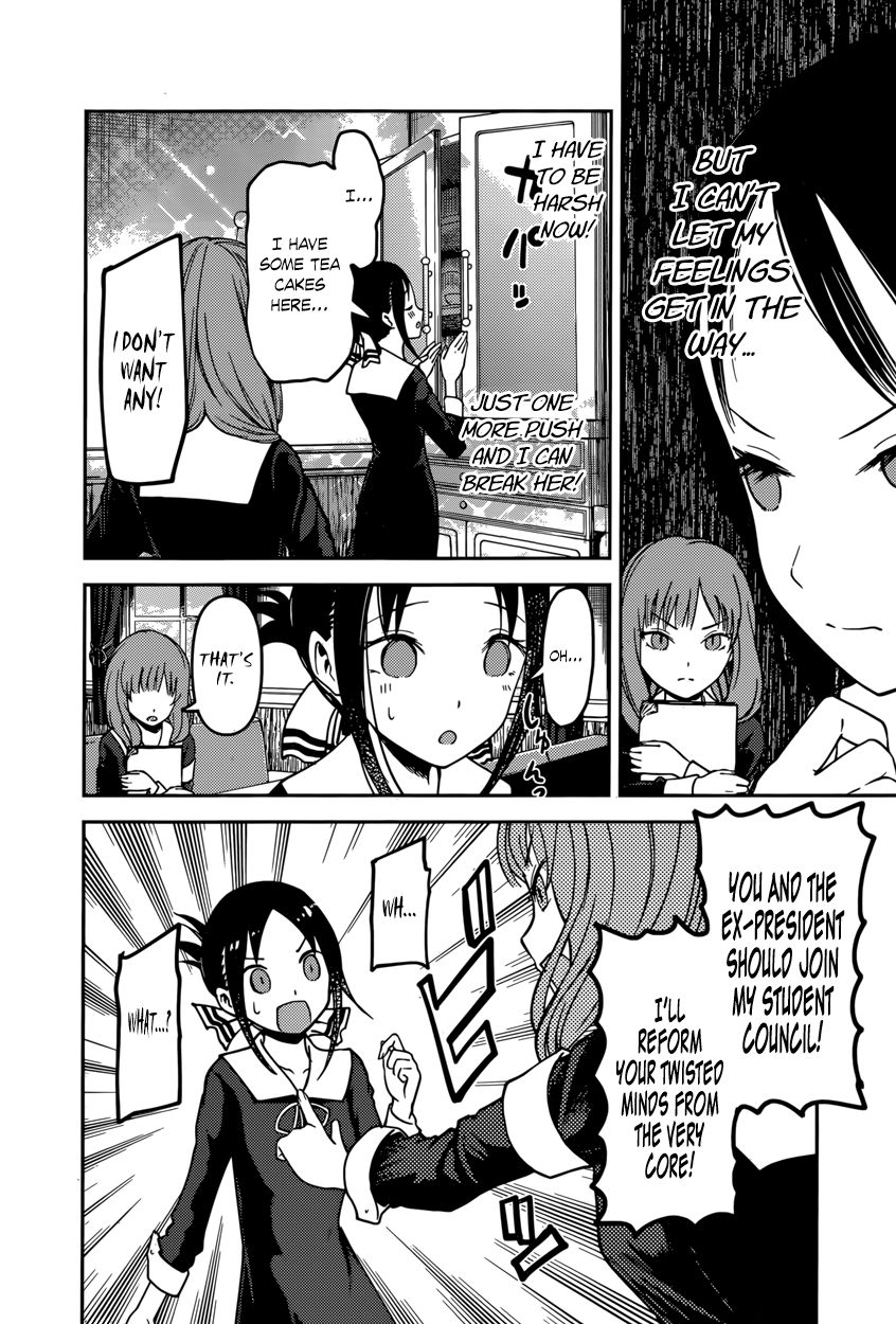 Kaguya-sama wa Kokurasetai - Tensai-tachi no Renai Zunousen Chapter 66 page 16 - Chapter 66 : Kaguya Wants to Eliminate