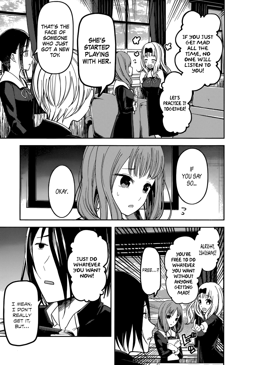Kaguya-sama wa Kokurasetai - Tensai-tachi no Renai Zunousen Chapter 72 page 8 - Chapter 72 : Miko Iino Wants to Restrain