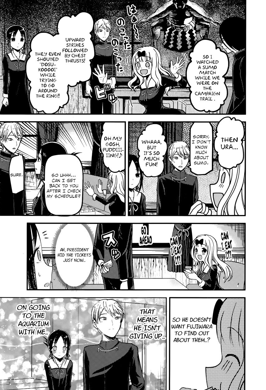 Kaguya-sama wa Kokurasetai - Tensai-tachi no Renai Zunousen Chapter 74 page 13 - Chapter 74 : Kaguya❤Aquarium
