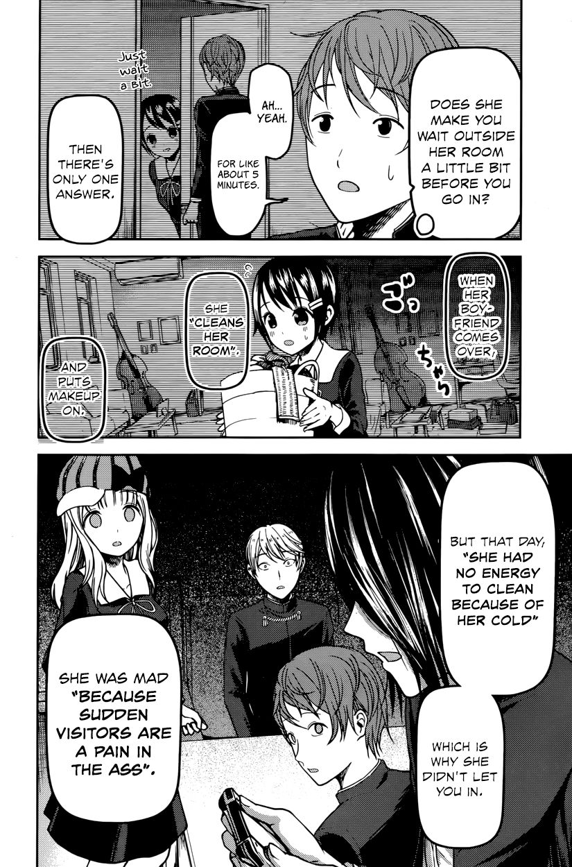 Kaguya-sama wa Kokurasetai - Tensai-tachi no Renai Zunousen Chapter 76 page 10 - Chapter 76 : Nagisa Kashiwagi Is Annoying