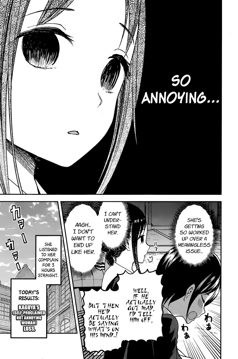 Kaguya-sama wa Kokurasetai - Tensai-tachi no Renai Zunousen Chapter 76 page 17 - Chapter 76 : Nagisa Kashiwagi Is Annoying