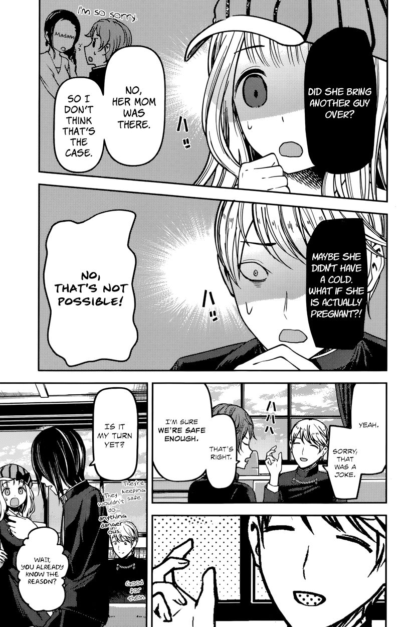 Kaguya-sama wa Kokurasetai - Tensai-tachi no Renai Zunousen Chapter 76 page 9 - Chapter 76 : Nagisa Kashiwagi Is Annoying