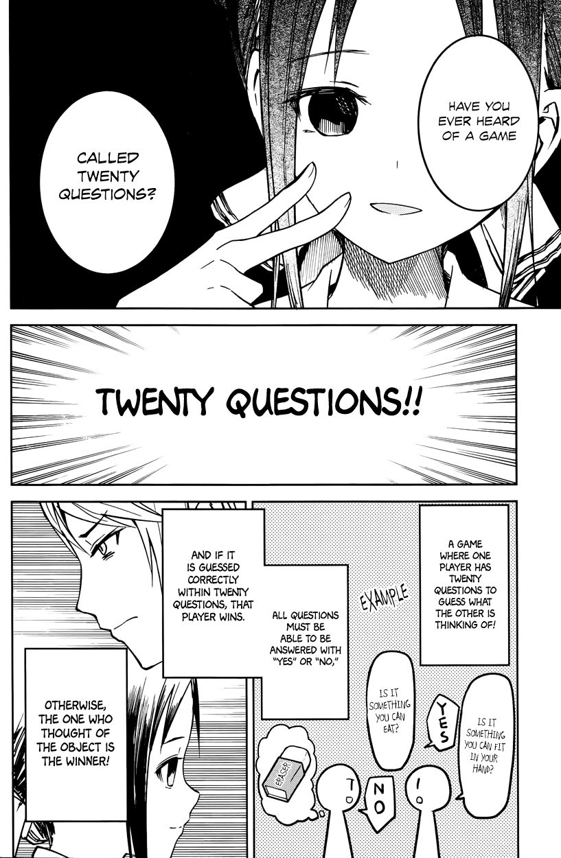 Kaguya-sama wa Kokurasetai - Tensai-tachi no Renai Zunousen Chapter 8 page 6 - Chapter 8 : Kaguya Wants to be Answered